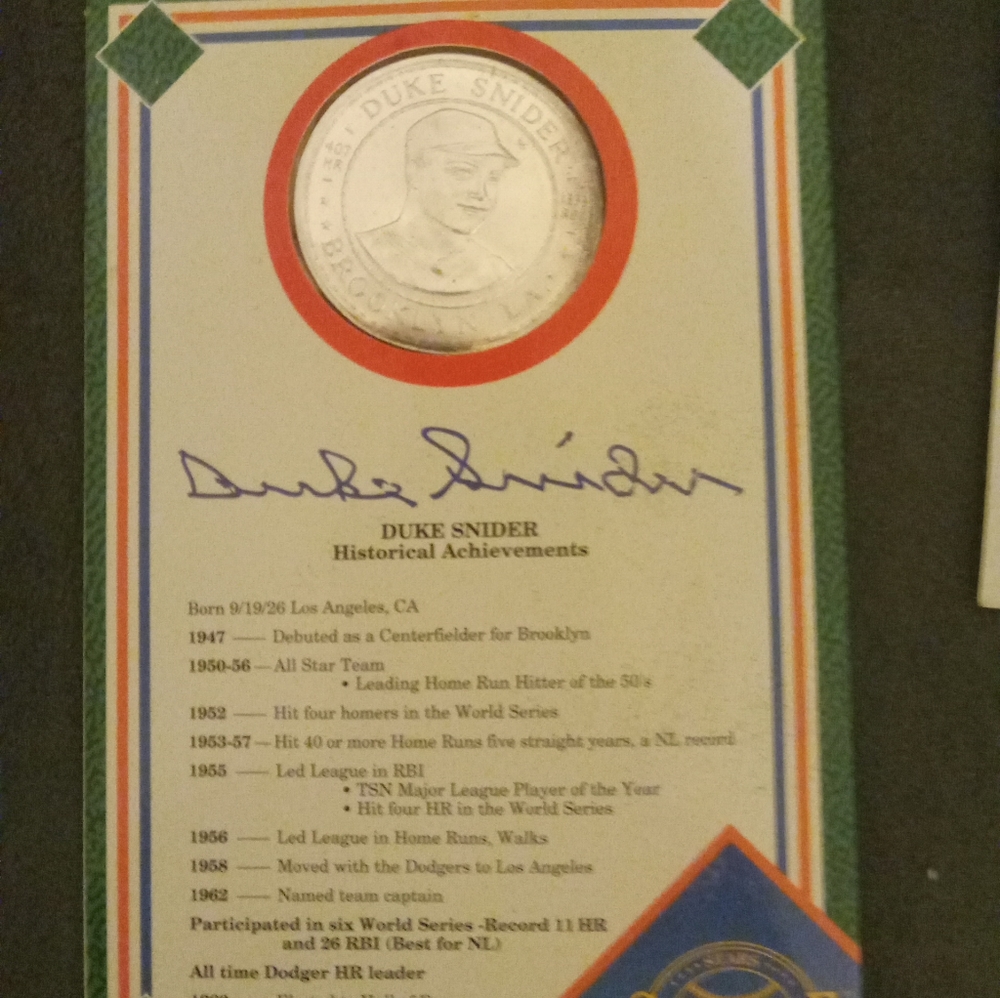 Baseball  medallions